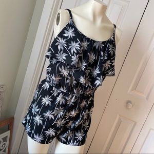 🖤 Arizona Jeans Co. // Palm Tree Romper